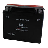 BCTX20L-AGM| Batteria Moto al GEL,YTX20L-BS,12V,18Ah,CCA: 270Amp,175x87x155 mm - BC Battery Italian Official Website