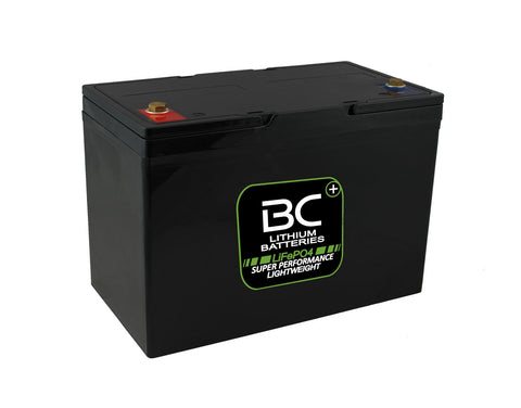 BCLT100 | Batería de Litio LiFePO4 12V 100Ah de Descarga Profunda, para autocaravanas