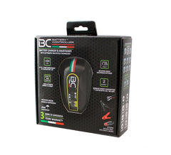 BC K612, Cargador de batería para automóvil y motocicleta vintage 6V / 12V plomo-ácido, 1A