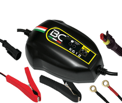 BC K612, Cargador de batería para automóvil y motocicleta vintage 6V / 12V plomo-ácido, 1A