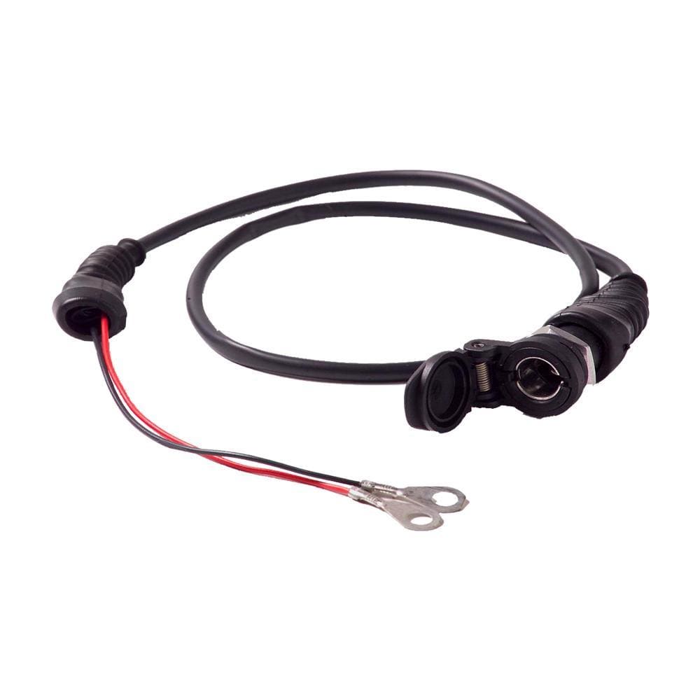 Cavo Batteria Moto con Occhielli 80cm + Presa Accendisigari tipo BMW - BC Battery Controller